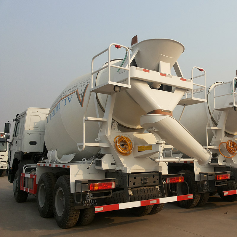 High performance ZZ1257M3641 concrete mixer truck specifications My