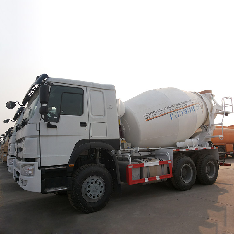 High performance ZZ1257M3641 concrete mixer truck specifications My